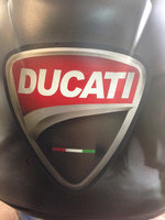 Ducati, шлем, аэрография, арт-тюнинг