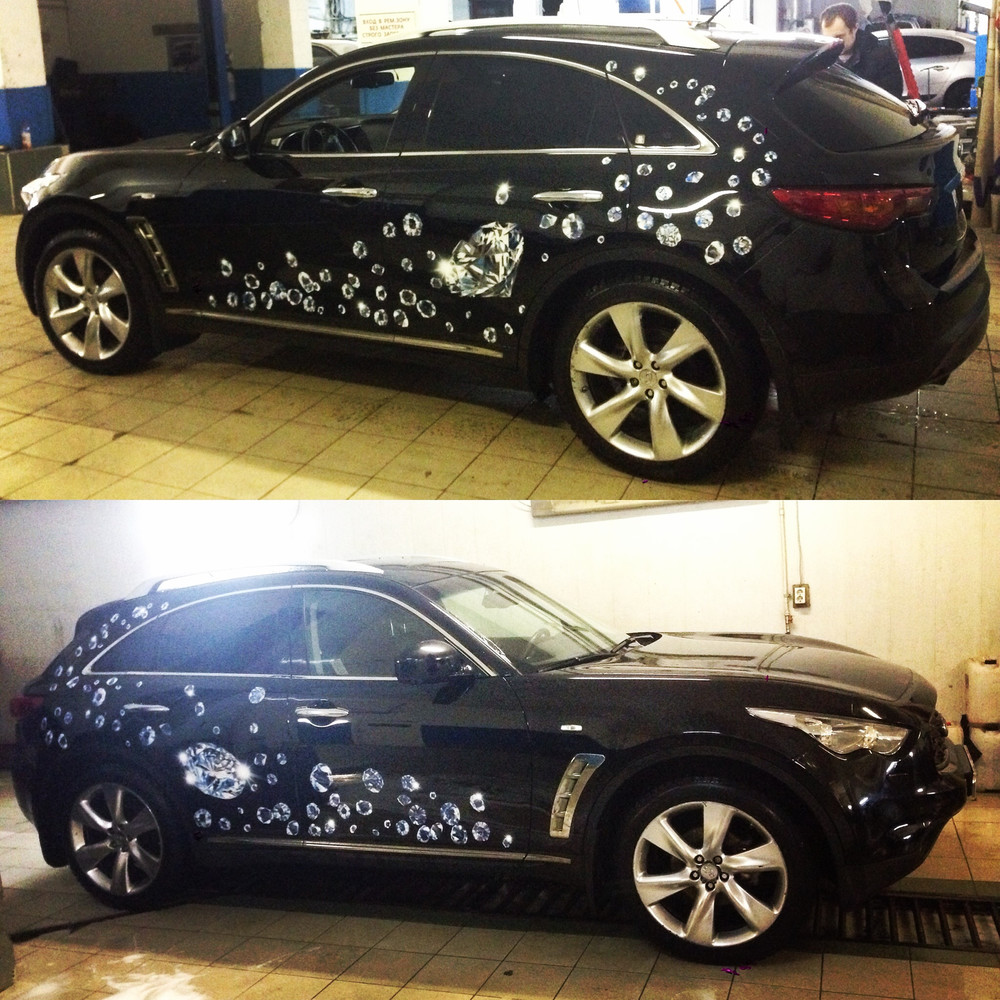 Аэрография на Infiniti FX35