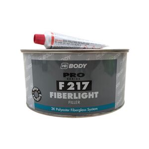 Шпатлевка HB BODY PRO F217 FIBERLIGHT 1л