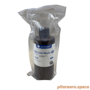 Смола Anycubic ABS-like resin V2, water-wash, White для 3D принтера, 1 литр