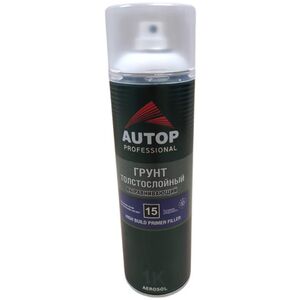 AUTOP PROFESSIONAL Грунт Толстослойный выравнивающий № 15 белый 650 мл. (OS)
