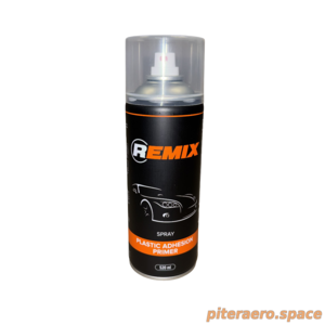 REMIX Грунт адгезионный для пластика, прозрачный, аэрозоль, 520мл